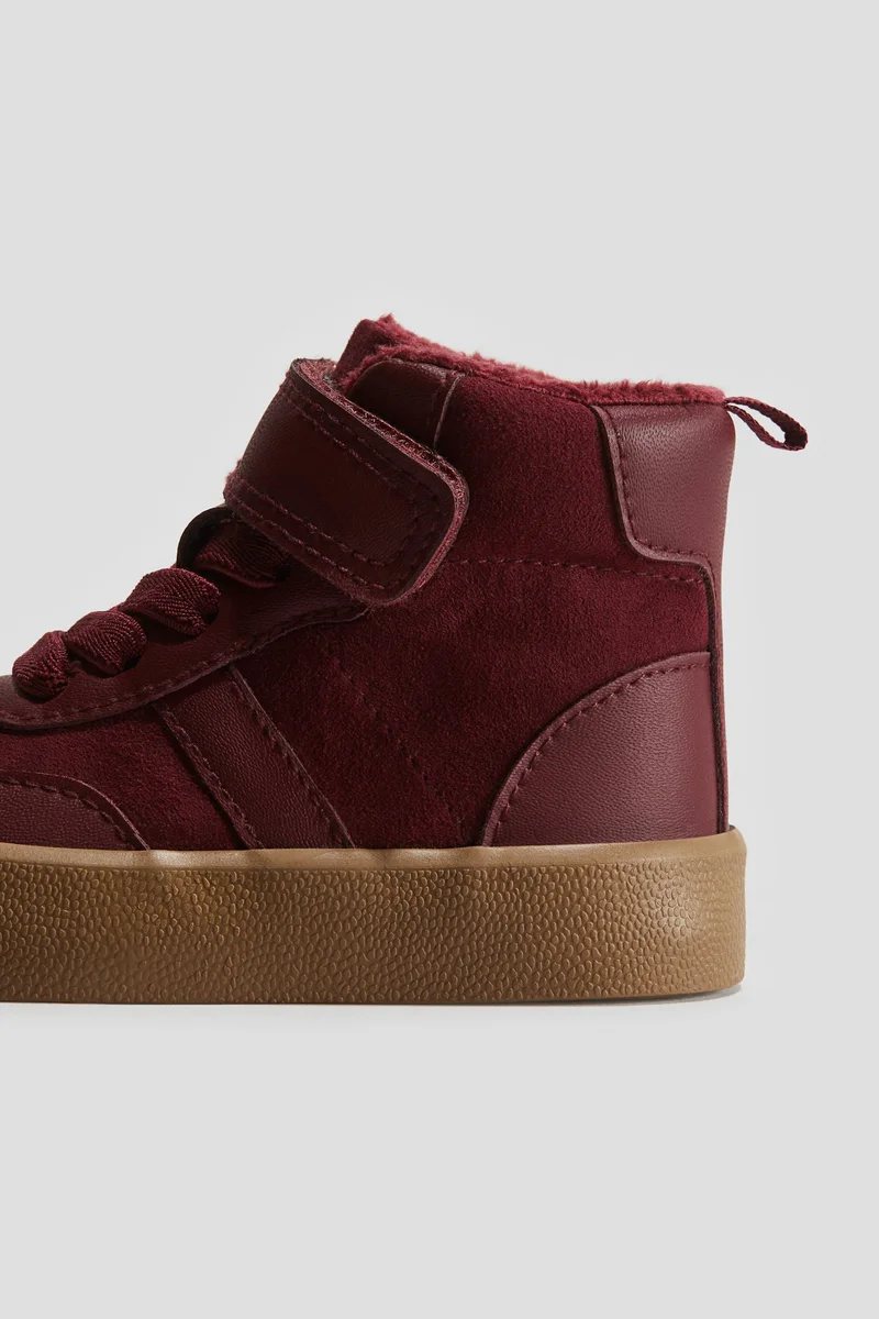 H&M Warm-Lined Hi-Top Trainers