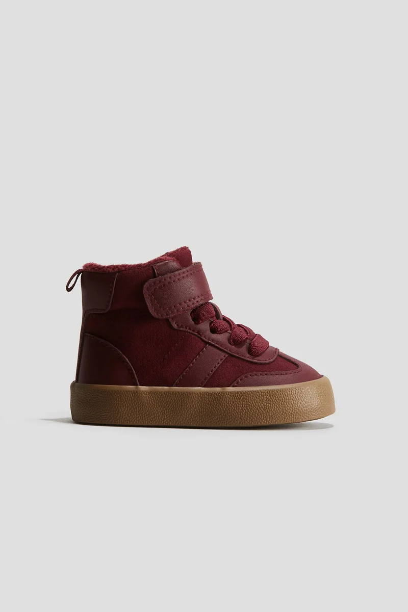 H&M Warm-Lined Hi-Top Trainers