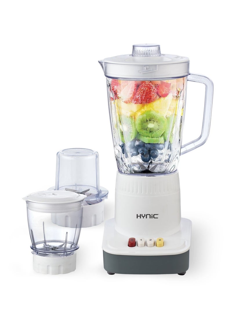 Hynic 3-in-1 Professional Blender & Grinder Mixer (400W) | Includes 1.5L Unbreakable Big Jar, Chopper, and Spice Grinder | Overheat Protection & Turbo Power | 3-Year Warranty - Image 5
