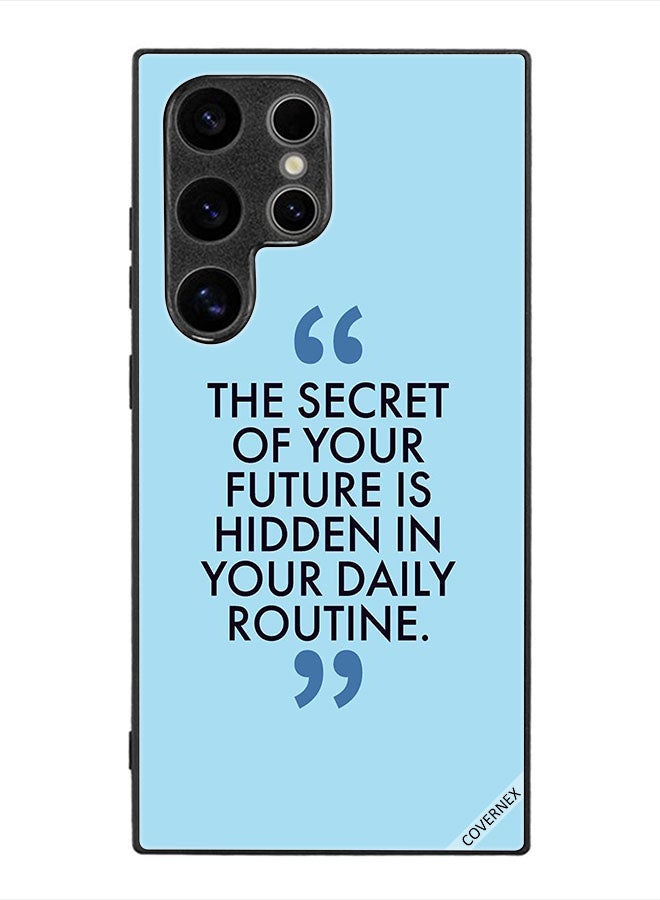 Covernex Protective Case Cover For Samsung Galaxy S24 Ultra The Secret Of Your Future - Image 1