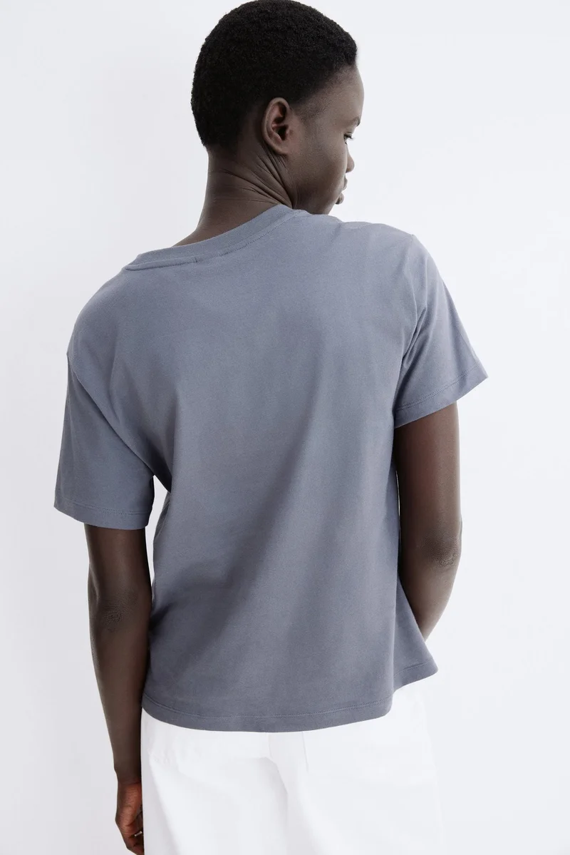 اتش اند ام تي-شيرت قطن