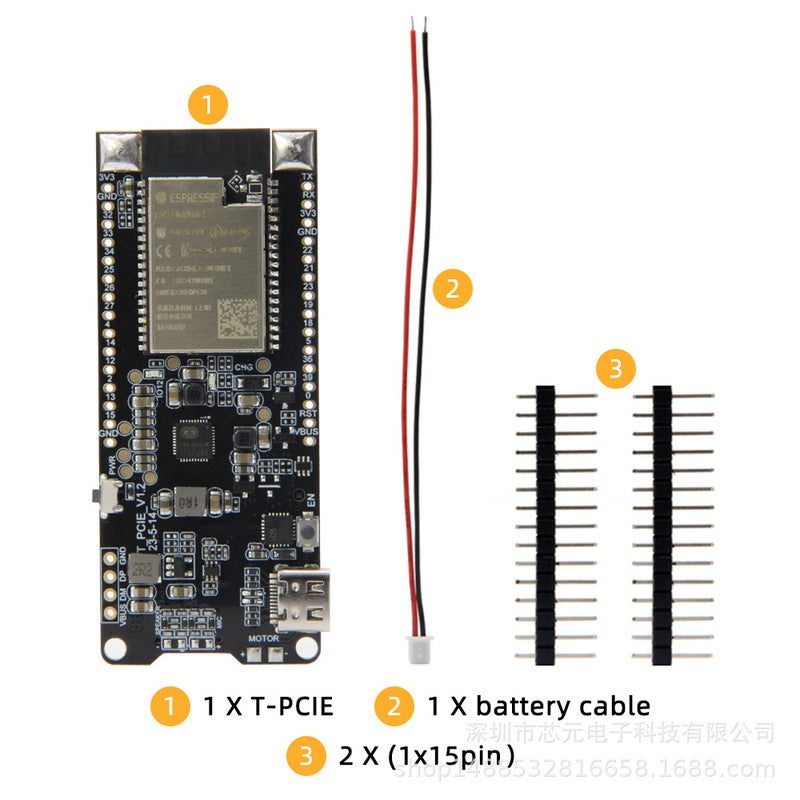 ليليغو® تي-بيسي إسب32 بي إم يو 2G 3G نب-آي أو تي 4G كات1 كات4 جي بي إس - Image 1