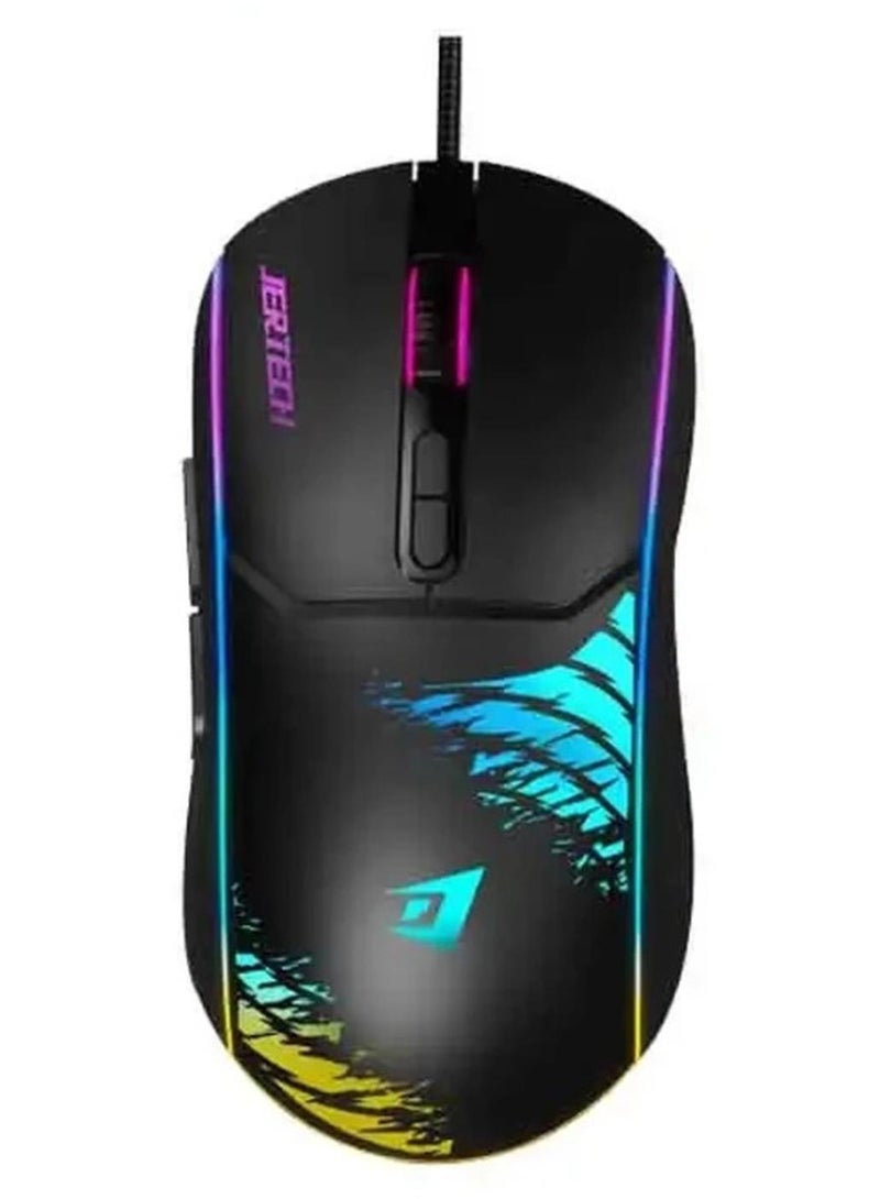 جيرتك ماوس الألعاب SHOOTER XP14 RGB - مستشعر بصري 3600 نقطة في البوصة - معدل استطلاع 1000 هرتز - كابل مضفر - Image 1