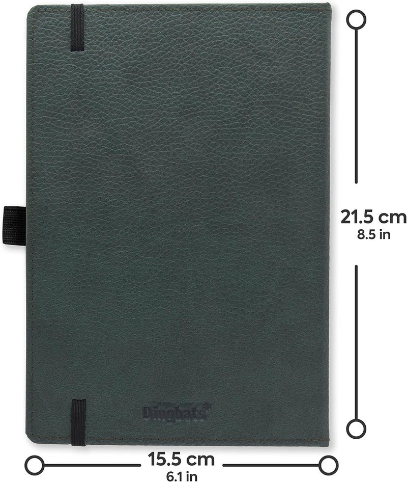 Dingbats* Notebooks Dingbats A5+ Wildlife Green Deer Notebook - Plain Salt mist resistant - Image 2