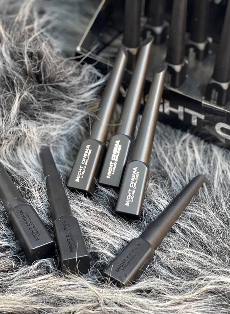 Might Cinema Dipliner Super Black Long-Lasting Semi-Matte Liquid - Image 4