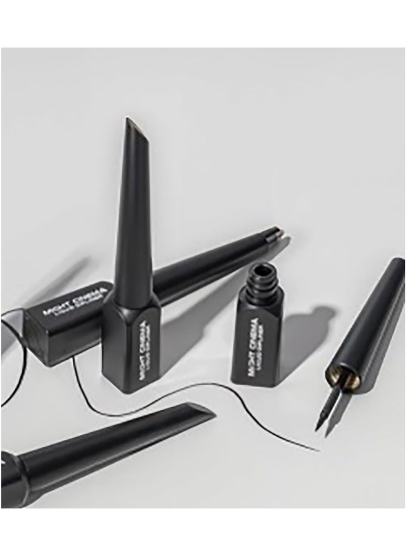 Might Cinema Dipliner Super Black Long-Lasting Semi-Matte Liquid - Image 5