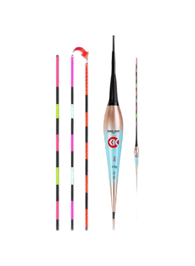 simago Fx04 Bite-Sensitive Color-Changing Luminous Float For Night Fishing, Carp And Crucian Carp, Highly Sensitive Gravity Sensor, Eye-Catching Electronic Float - Image 3
