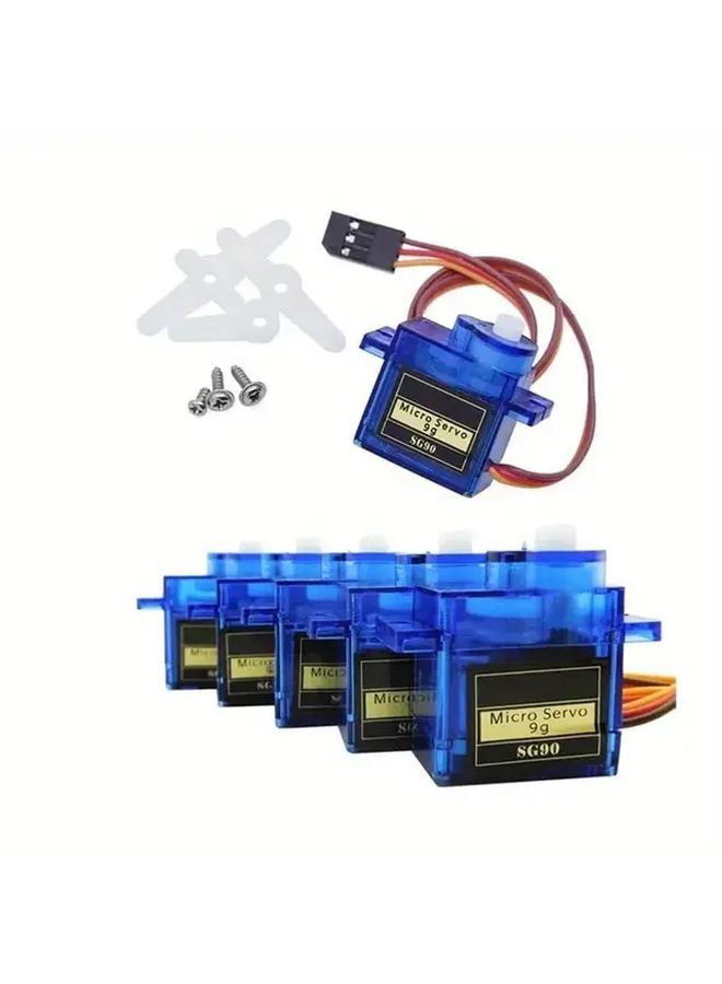 SG90 9G Micro Servo Motor 180 Degree for RC Robot Arm Drone Helicopter Airplane Accessories - Image 4