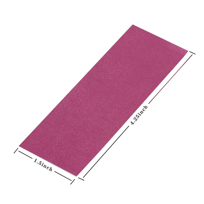 Germiwipe Paper Napkin Bands Box of 500,Napkin Rings Self Adhesive,Silverware Wraps Bands (Burgundy, Burgundy-500pcs) - Image 5