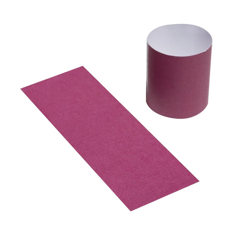 Germiwipe Paper Napkin Bands Box of 500,Napkin Rings Self Adhesive,Silverware Wraps Bands (Burgundy, Burgundy-500pcs) - Image 4