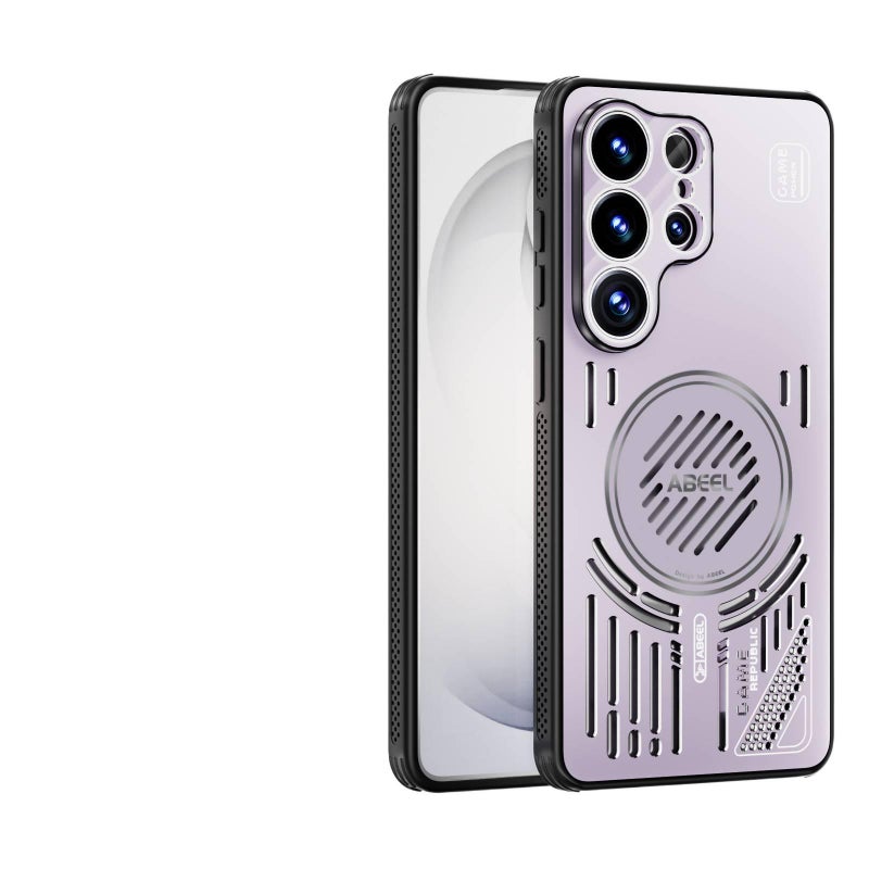 MagSafe Samsung Galaxy S26 Drop Protection TPU for Samsung S26 Ultra Samsung S26 with Heat Dissipation and Anti Slip Grip in Purple - Image 1