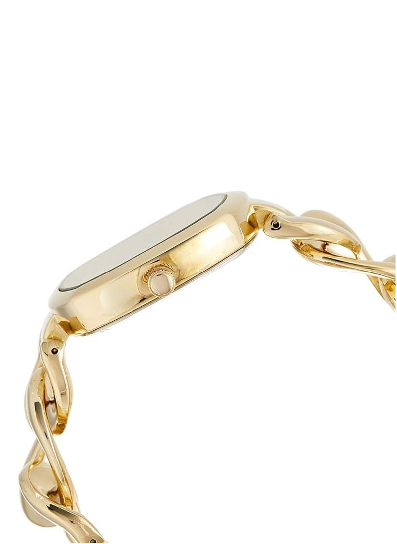 U.S. Polo Assn. Women's Quartz Watch Analog Display and Gold Plated Strap USC40250  - Image 3