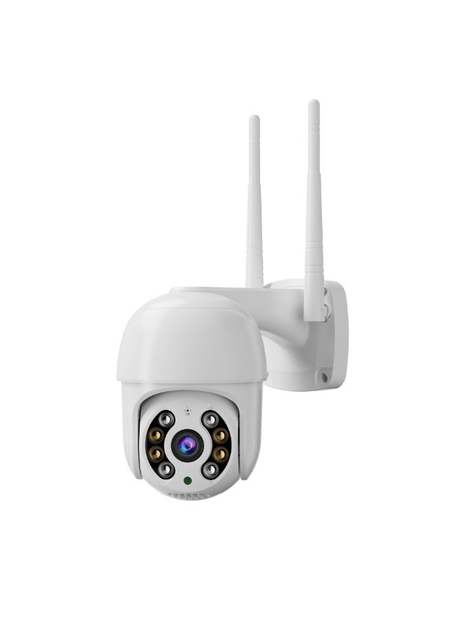 JORTAN Dome Security Camera with High Sensitivity Sensor, Dual LED Night Vision, H.264 Encoding, Smart Tracking and Wi-Fi Connectivity IP66, for Indoor or Outdoor Use - Image 1