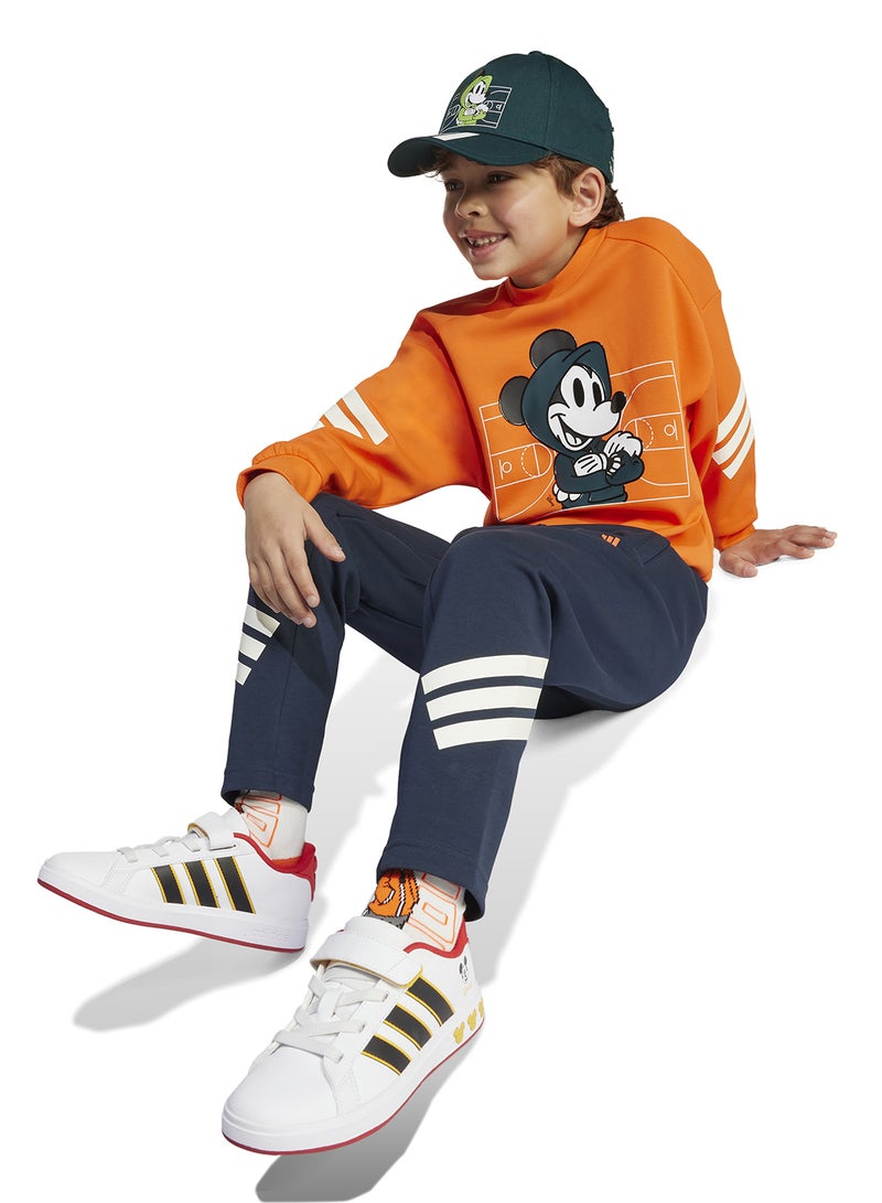 Adidas Kids Disney Mickey Mouse Sweatpants - Image 4