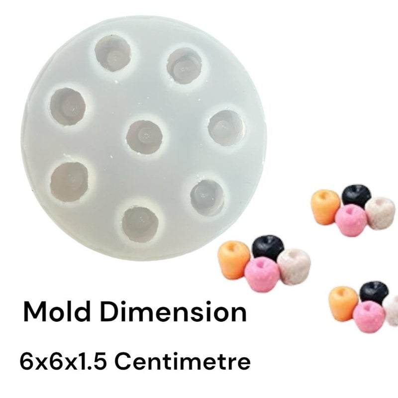 UKIYO INTERNATIONAL UKIYO international® - Blueberry Silicone Mould for Candle Making Mini Chocolate Mold Fruit Berry Cupcake Dessert Decor Topping Mold Art and Crafts 8 Cavity Moulds - Image 3