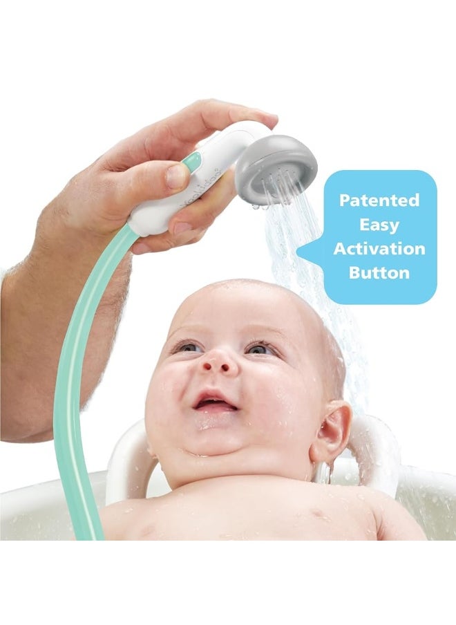 Yookidoo - Yookidoo Baby Bath Shower Head - Elephant Water Pump with Trunk Spout Rinser - Control Water Flow from 2 Elephant Trunk Knobs for Maximum Fun in Tub or Sink for Newborn Babies - Image 1