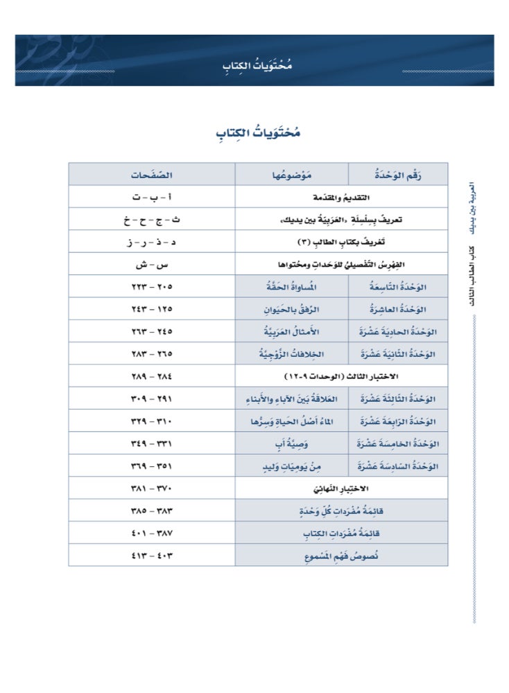 Arabic At Your Hands Second Student Book 3 - Part 2 - Image 3