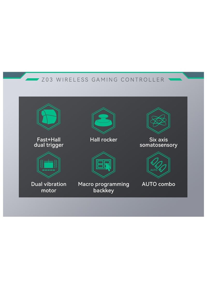 Black Myth Goku Controller Wireless Bluetooth Hall Trigger Switch Mobile PC Computer Steam  - Image 2