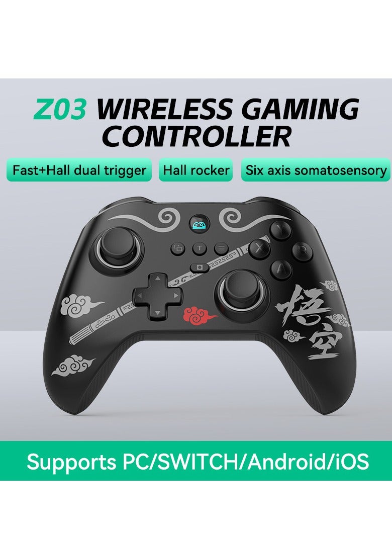 Black Myth Goku Controller Wireless Bluetooth Hall Trigger Switch Mobile PC Computer Steam  - Image 1