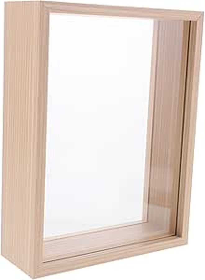 Dried Flower Display Frame Hollow Shadow Box for Floral Arrangements Home Decor - Image 1