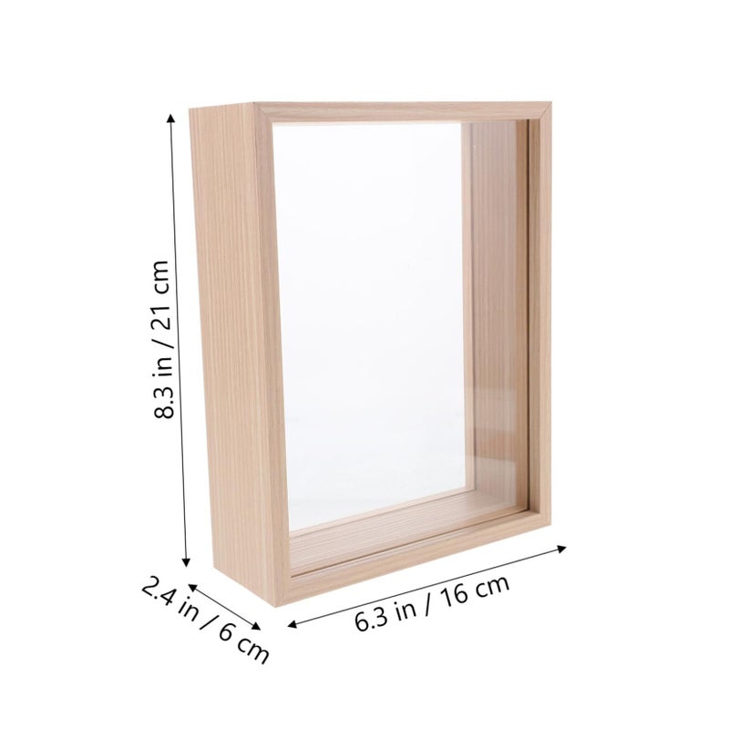 Dried Flower Display Frame Hollow Shadow Box for Floral Arrangements Home Decor - Image 3