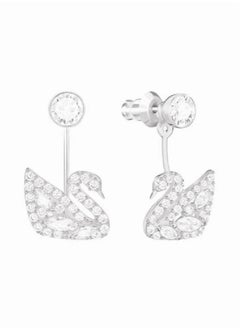 Generic Swan Lake Cystal Studded Earrings  - Image 4