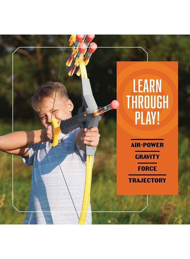 Ninja Blast Kids Bow and Arrow Archery Set - Coolest Toys for Boys Age 6, 7, 8, 9 Years Old, 10, 11 & 12 Year Old Boy Gifts - Cool Boy Toys Birthday Gift - Best Outdoor Kid Sports Play Toy - Image 4