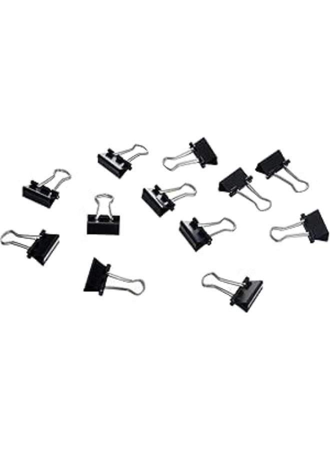 M&G Bulldog Clips, 41mm 12-Pack for Robust Binding of Large Document Stacks - Image 1