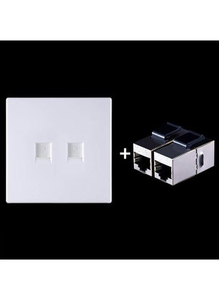 CAT.6 Shielded Pass-through Network Module, Dual Ports Panel + Shielded Pass-through (White) - pzsku/Z3BB1A79A4466B0936E65Z/45/_/1731171906/4c9d8dbb-d1c3-4e30-b44a-89ffad15b083