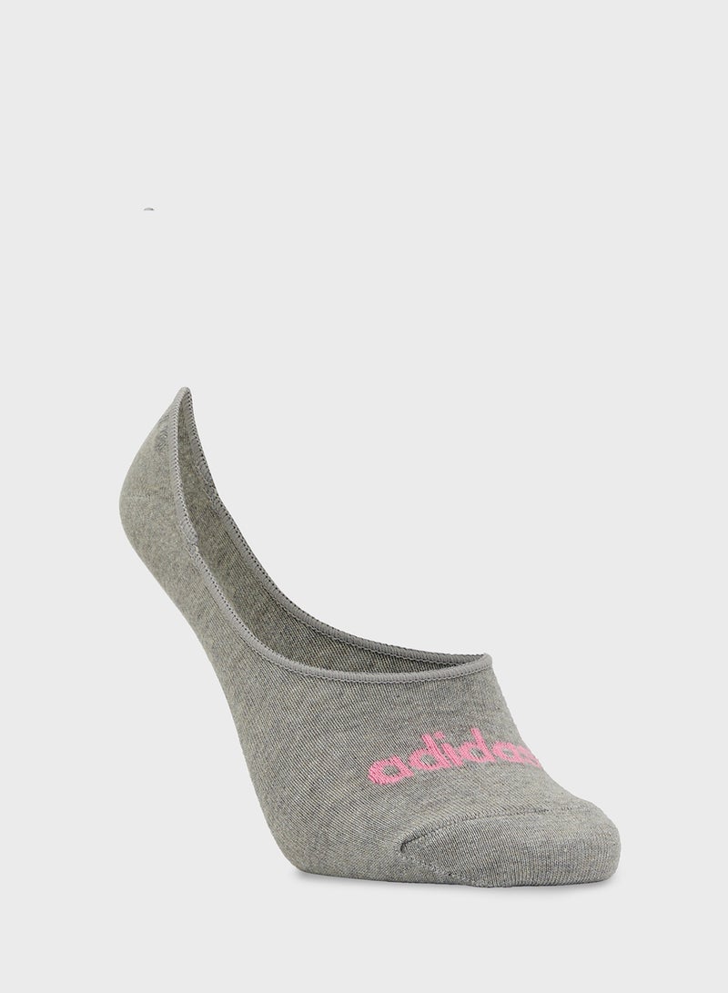 Adidas 2 Pack Thin Linear Ballerina Socks  - Image 3