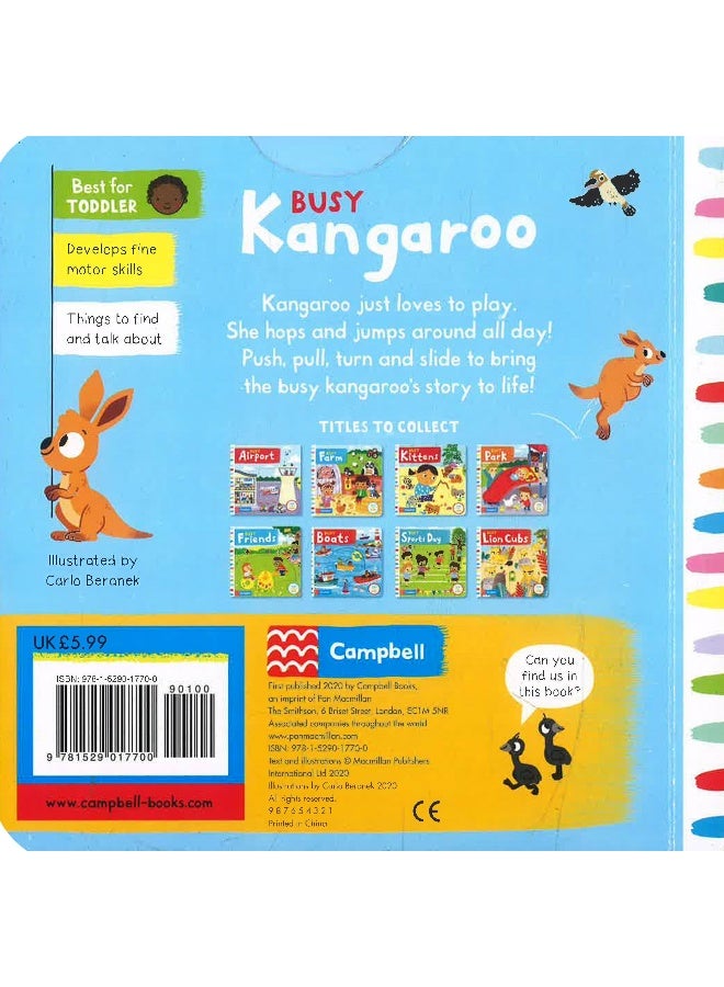 Campbell: Busy Kangaroo (Push Pull Slide)  - Image 2