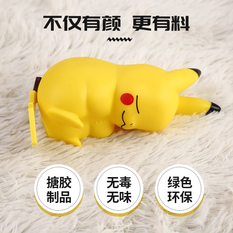 Cute Creative Pikachu Night Light Mini Night Light Desktop Decoration Bedroom Light Bedside Atmosphere Light Explosions - Image 5