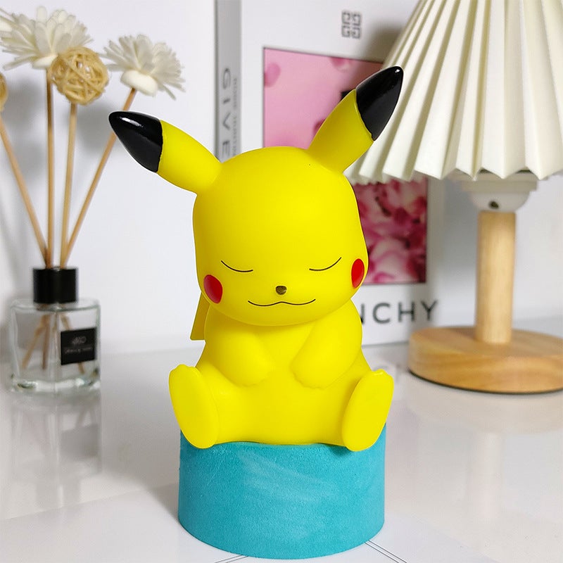Cute Creative Pikachu Night Light Mini Night Light Desktop Decoration Bedroom Light Bedside Atmosphere Light Explosions - Image 1