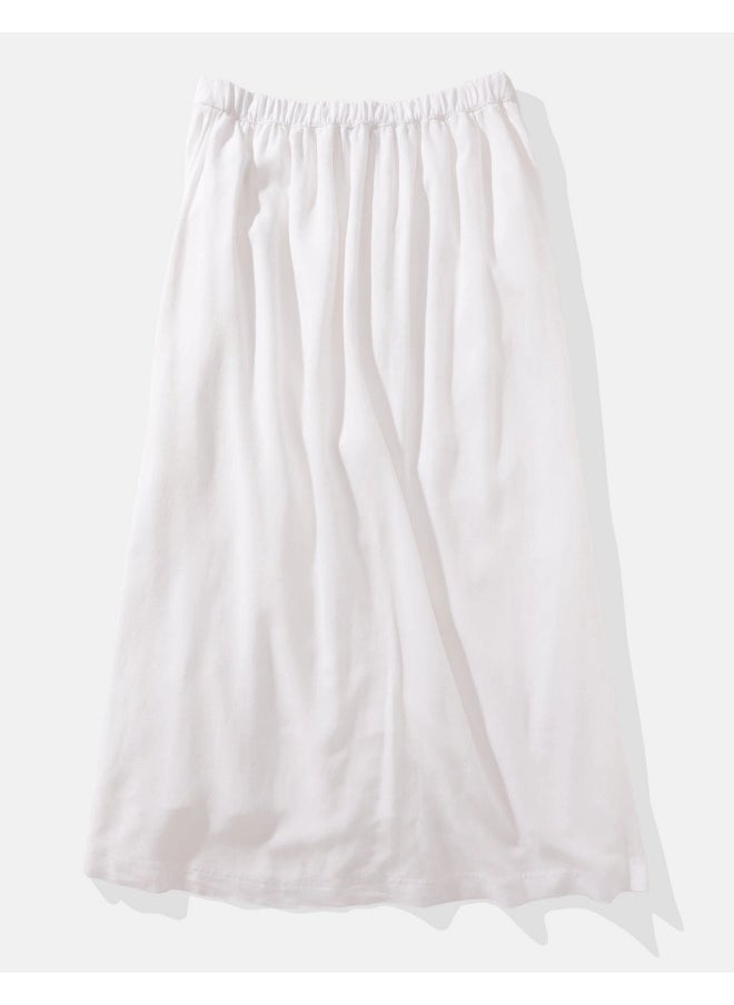 American Eagle - High Waist Front Button Skirt - Image 1