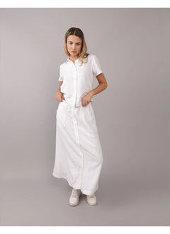 American Eagle High Waist Front Button Skirt  - Image 1