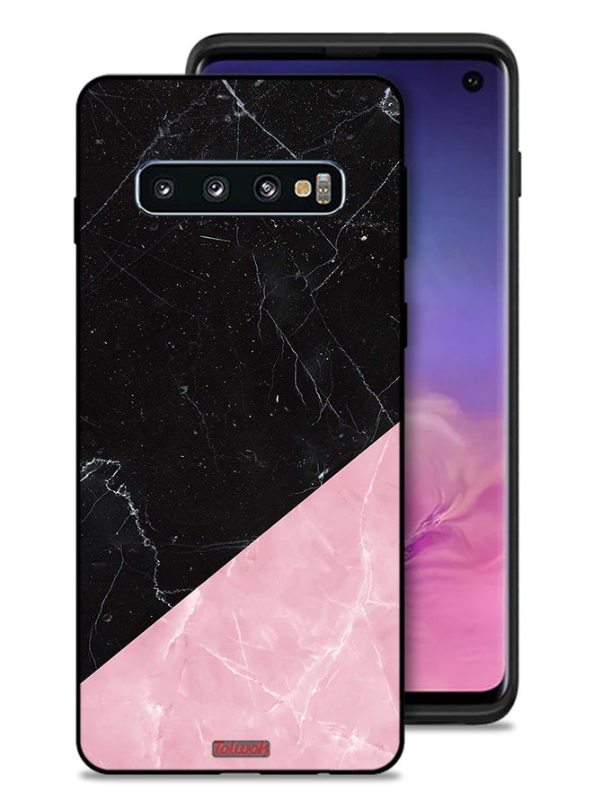 Tolwak Samsung Galaxy S10 Protective Case Cover Marble Pattern - Image 1