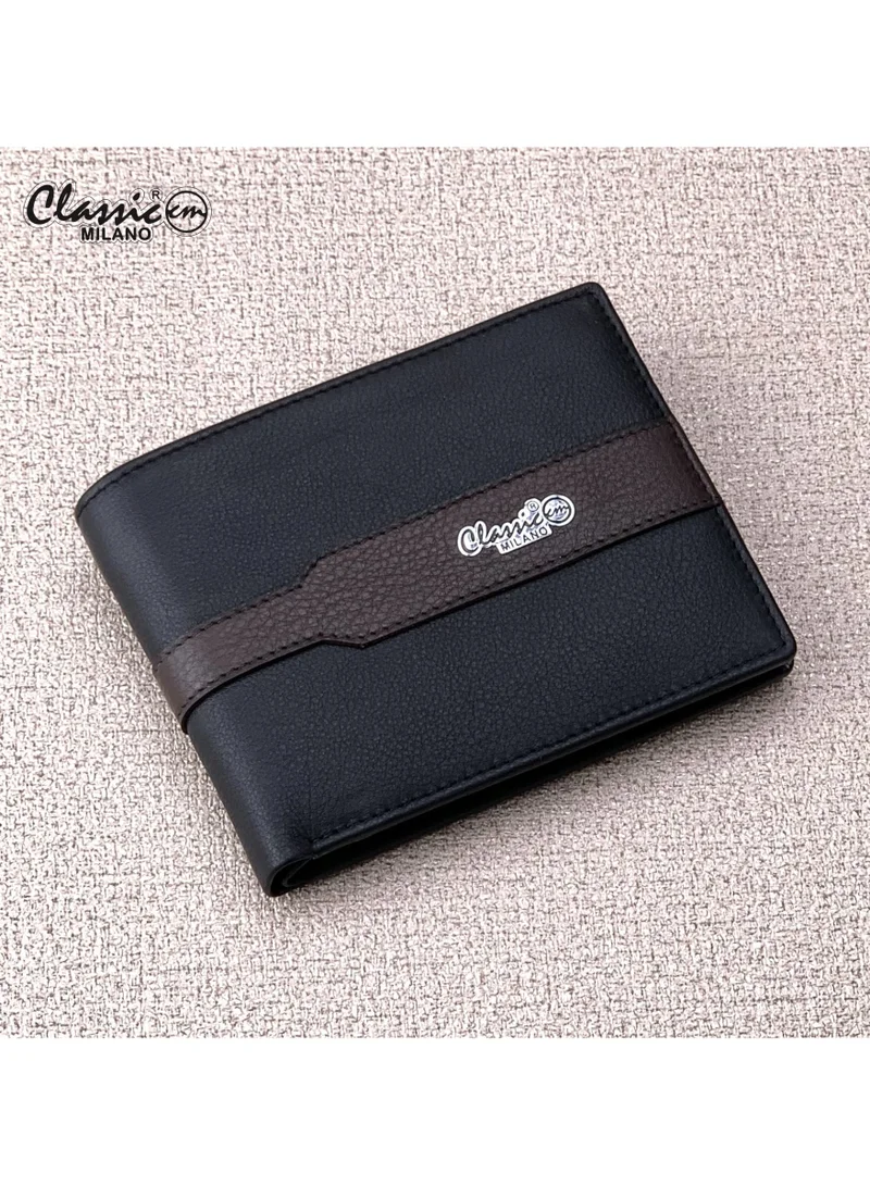 Classic Milano Classic Milano Genuine Leather Wallet for Men – Slim Bifold Men’s Wallet with RFID Blocking, Multiple Card Slots – Stylish Mens Purse Wallets Gift for Husband, Father