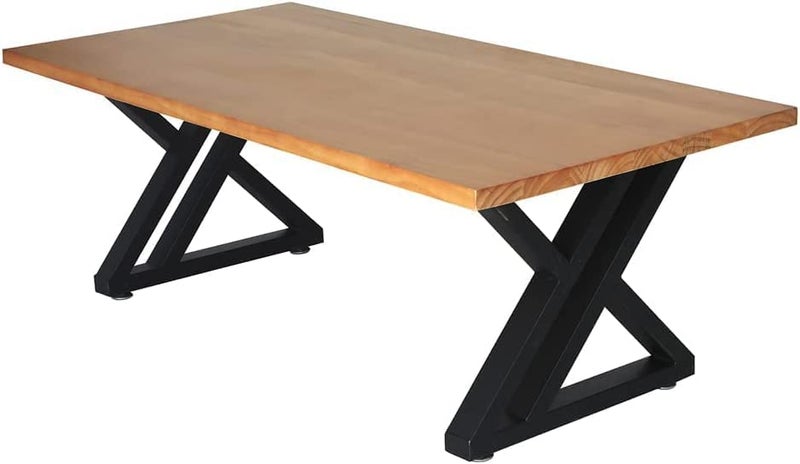 Dcloud Metal Table Legs Heavy Duty Desk Legs Furniture Legs for Dining Table Cast Iron Legs Computer Desk Legs Office Desk Legs Mini Z Shape - Image 4