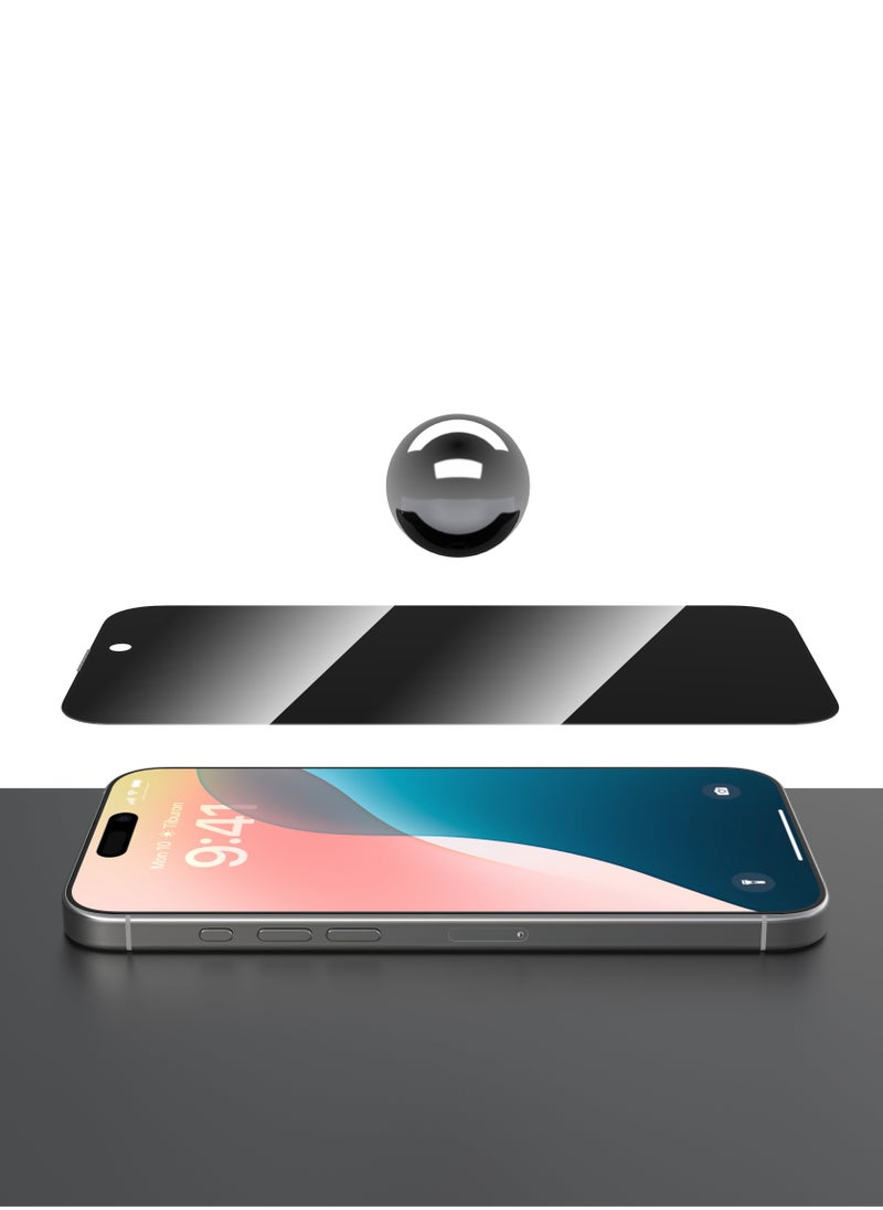 Phone Planet - iPhone 15 screen protection A special design that guarantees privacy and supports quick fingerprint recognition Enjoy integrated protection - Image 1