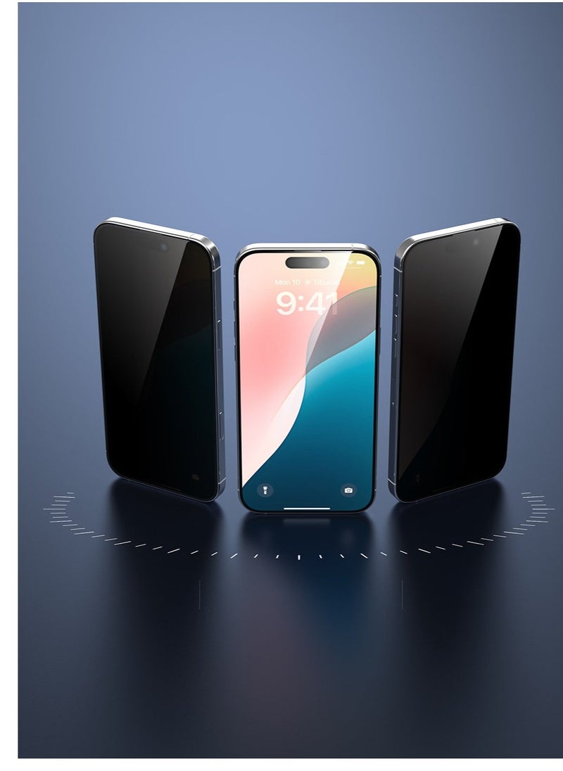 Phone Planet - iPhone 15 screen protection A special design that guarantees privacy and supports quick fingerprint recognition Enjoy integrated protection - Image 1