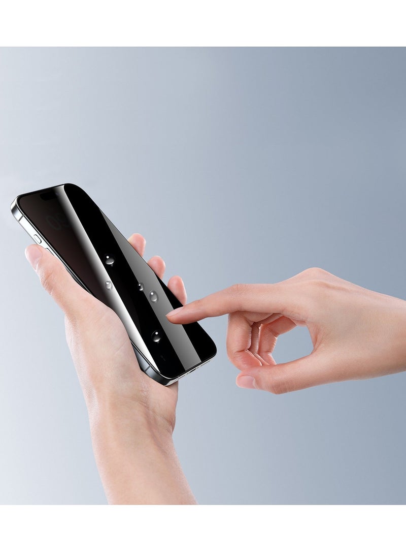 Phone Planet - iPhone 15 screen protection A special design that guarantees privacy and supports quick fingerprint recognition Enjoy integrated protection - Image 1