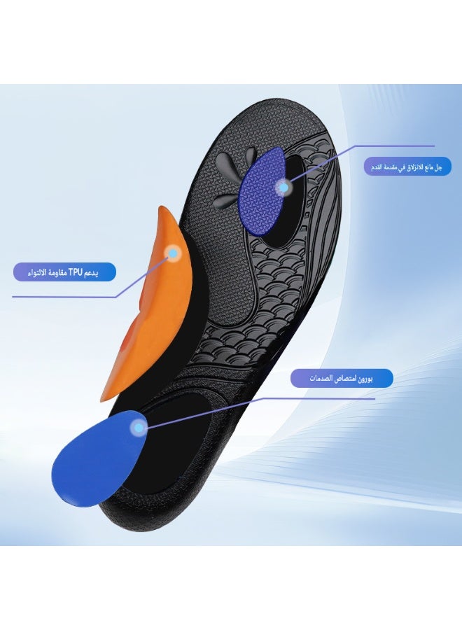 Whale Pad Professional Arch Support Corrective Insoles for Flat Feet, Out-toeing, and In-toeing - Image 5