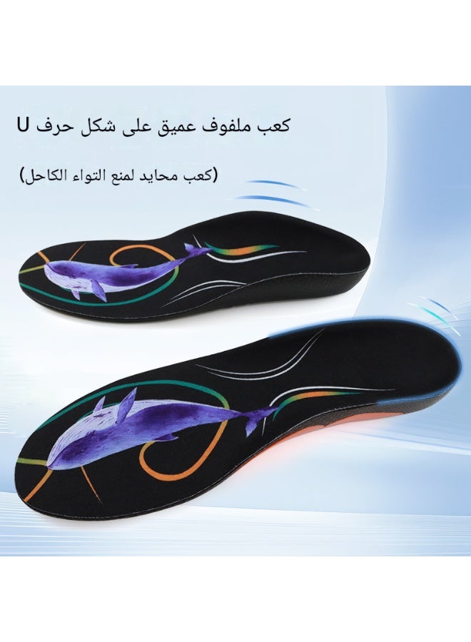 Whale Pad Professional Arch Support Corrective Insoles for Flat Feet, Out-toeing, and In-toeing - Image 4