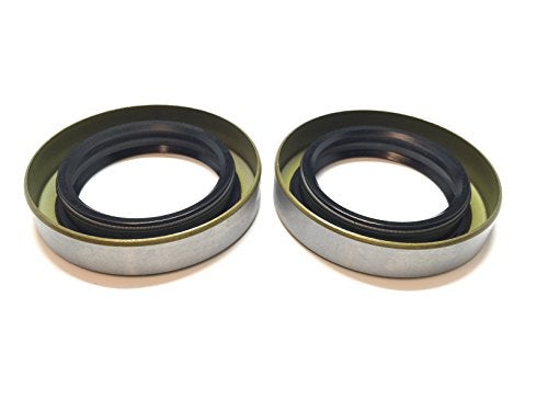 WPS (Pack of 2) Double Lip Trailer Axle Hub Grease Seals WPS (TM) 1.68'' x 2.56'' x 0.500'' 168255TB for 1 3/8'', L68149 Trailer Wheel Bearings - Image 2