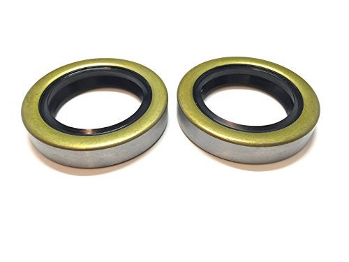 WPS (Pack of 2) Double Lip Trailer Axle Hub Grease Seals WPS (TM) 1.68'' x 2.56'' x 0.500'' 168255TB for 1 3/8'', L68149 Trailer Wheel Bearings - Image 4