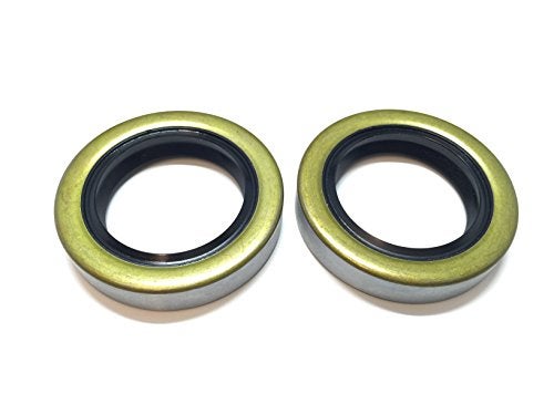 WPS (Pack of 2) Double Lip Trailer Axle Hub Grease Seals WPS (TM) 1.68'' x 2.56'' x 0.500'' 168255TB for 1 3/8'', L68149 Trailer Wheel Bearings - Image 3