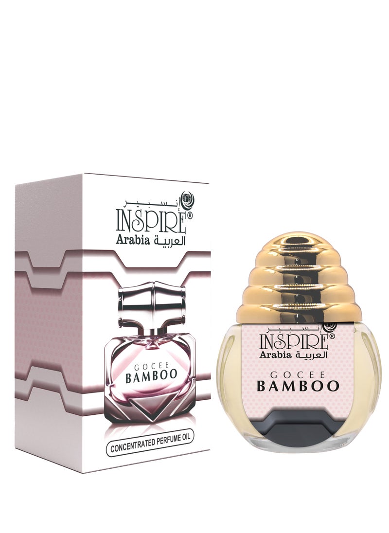 Inspire - Gocee Bamboo Attar Roll On 20ML Concentrated Perfume - Image 1