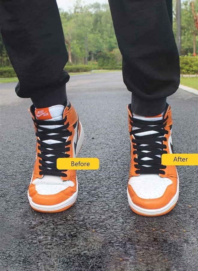 S-Color 3 Pairs Shoe Crease Protector, Shoes Anti Wrinkle Shields, Toe Box No Creases Reduce, Insert Stopper Gaurds Preventer Feilds Against for Running Casual Shoes Black - Image 2