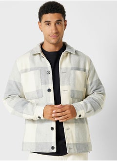 Check Regular Fit Shacket