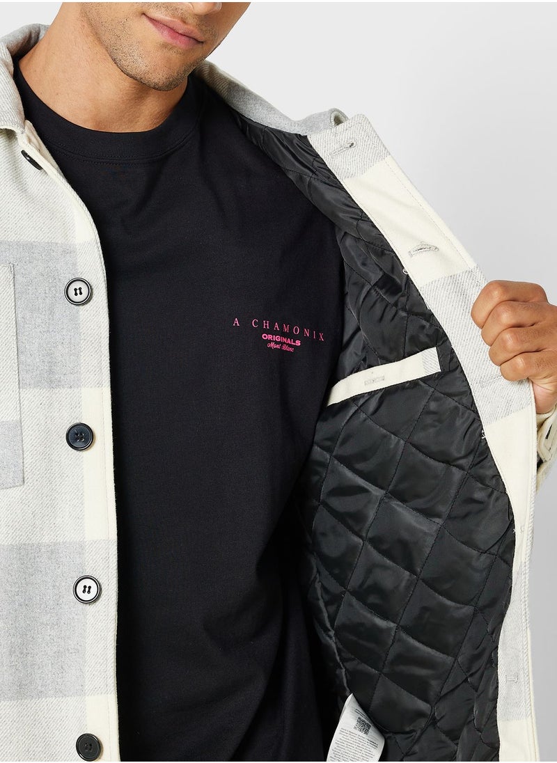JACK & JONES - Check Regular Fit Shacket - Image 1